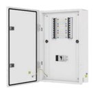 L&T, IP43-Metal Door, 16 Way, 125A, MCCB Incomer, Vertical TPN DB