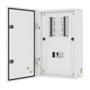 L&T, IP43-Metal Door, 16 way Vertical TPN DB upto 125A, MCCB Incomer