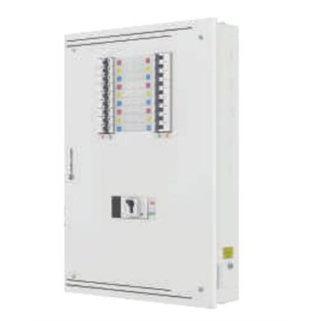 L&T, IP30-Single Door, 4 way Vertical TPN DB upto 125A, MCCB Incomer