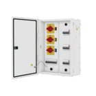 L&T, IP43-Metal Door, 6 Way, TPN Phase Selector DB