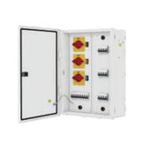 L&T, IP43-Metal Door, 4 way TPN Phase Selector DB