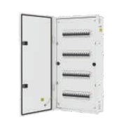 L&T, IP43-Metal Door, 4 Row 56 Module Flexi/Row DB