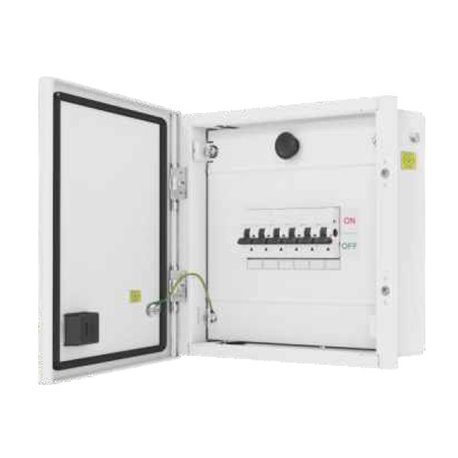 L&T, IP43-Metal Door, 16 way SPN DB