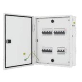 L&T, IP43-Metal Door, 6 way TPN DB