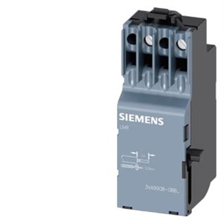 SIEMENS, SENTRON 3VA 208-230V ACUnder voltage release (UVR) MCCB