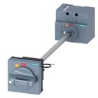 SIEMENS, 24V DC, Illuminated-Door mounted rotary operator (SENTRON 3VA10/ 11 MCCB)