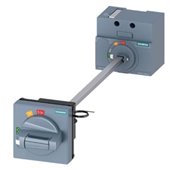 SIEMENS, SENTRON 3VA Illuminated - Door mounted rotary operator 24V DC for 3VA10/ 11 MCCB