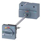 SIEMENS, SENTRON 3VA Illuminated - Door mounted rotary operator 24V DC for 3VA12 MCCB