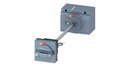 SIEMENS, 24V DC, Illuminated-Door mounted rotary operator (SENTRON 3VA20/ 21/ 22 MCCB)