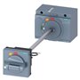 SIEMENS, SENTRON 3VA Illuminated - Door mounted rotary operator 24V DC for 3VA20/ 21/ 22 MCCB