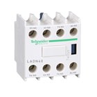 SCHNEIDER, Additional Instantaneous Aux. Contact Block for TeSys D-Model & F-Model Contactor