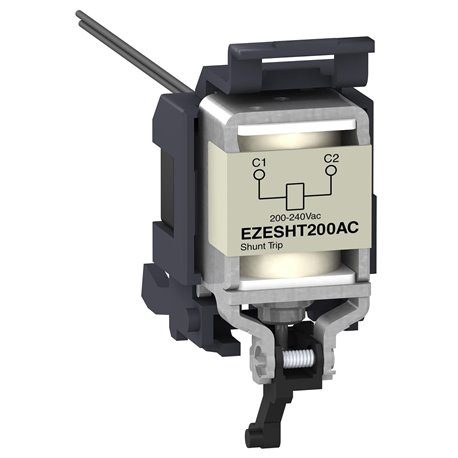 SCHNEIDER, 250A, 200-277V AC, Shunt Release for EasyPact EZC MCCB