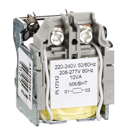 SCHNEIDER, 400/600A, 220-240V 50/60Hz AC shunt Release for EasyPact EZC MCCB