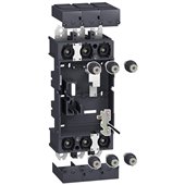 SCHNEIDER, 3 POLE, 400/630A, DRAW-OUT (Chassis Kit) with Plug in base for Compact NSX