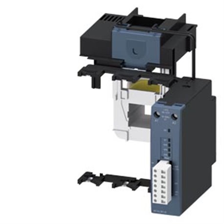 SIEMENS, 200-227V AC/DC Withdrawable coil with lateral solid-state module for 24 V DC PLC output/PLC relay output, with remainin