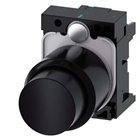 SIEMENS, Mechanical reset Push buttons with extended stroke (12 mm), IP65, Dia 22 mm for 3RU2 Thermal overload relays