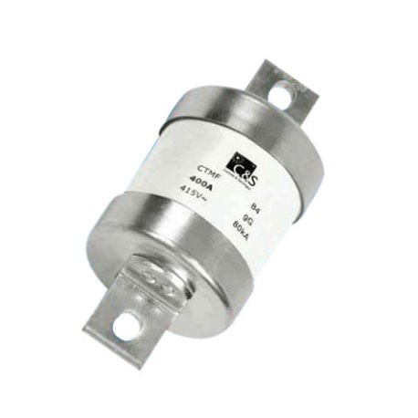 C&S, 100A, Central TAG (2 hole fixing) Type, BOLTED Type HRC Fuse Link
