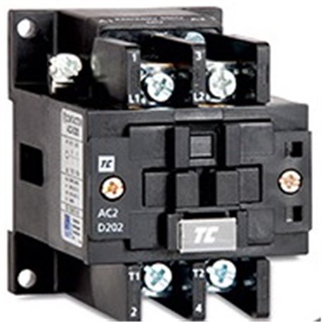 C&S, 20A, 220V AC, 2 Pole, CONTACTOR