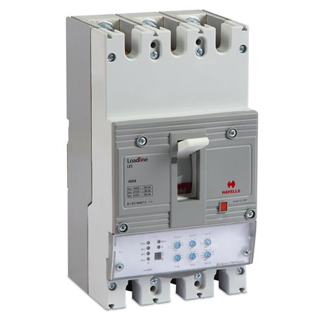 HAVELLS, 3 POLE, 400A, Loadline DIGITAL MCCB