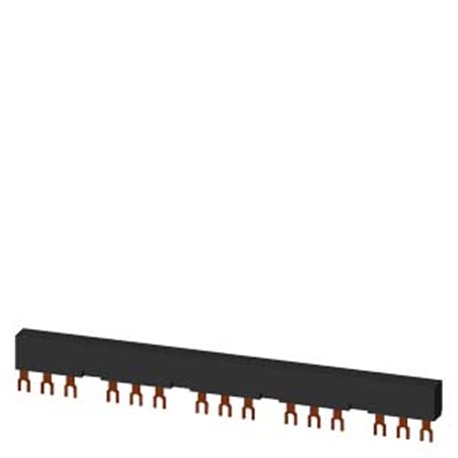 SIEMENS, 3 phase Busbar system, Number of MPCBs that can be connected With lateral auxiliary switch, for 3RV1 MPCB