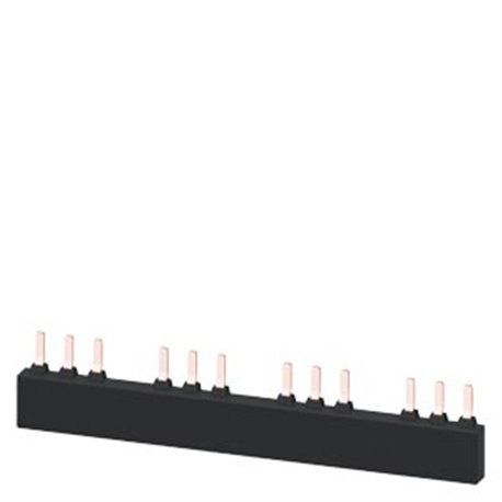 SIEMENS, 3 phase Busbar system, Number of MPCBs that can be connected including auxiliary release, for 3RV1 MPCB