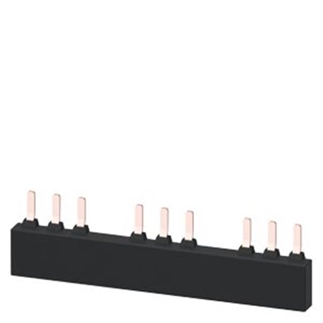 SIEMENS, 3 phase Busbar system, Number of MPCBs that can be connected including auxiliary release, for 3RV1 MPCB