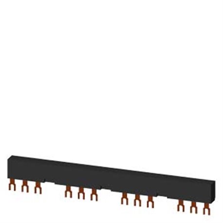 SIEMENS, 3 phase Busbar system, Number of MPCBs that can be connected including auxiliary release, for 3RV1 MPCB