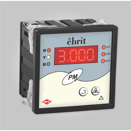 HPL, Class 1, êbrit Panel Mounted POWER METER