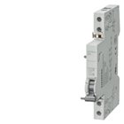 SIEMENS, Aux contact block 1NO+1NC for MCB/RCCB/RCBO/ISOLATOR