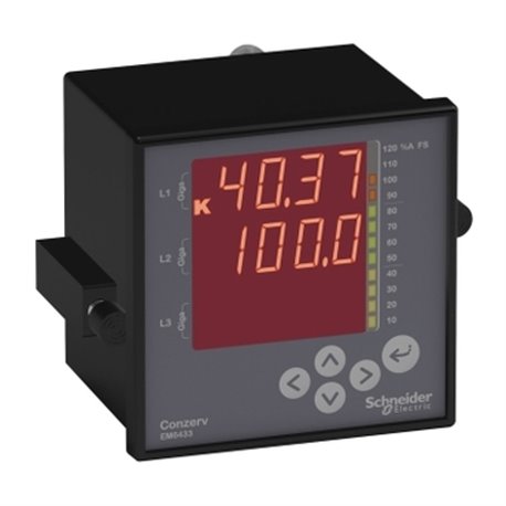 SCHNEIDER, EM6433H MULTYFUNCTION METER