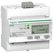 SCHNEIDER, Class 0.5s, upto 63A, iEM 3x55 DIN RAIL POWER METER