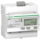 SCHNEIDER, Class 0.5s, upto 63A, iEM 3x50, DIN RAIL POWER METER