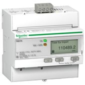 SCHNEIDER, Class 1, upto 63A, iEM 3x55 DIN RAIL POWER METER