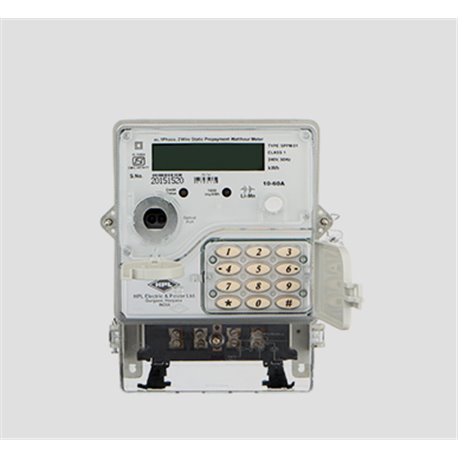 HPL, 10-60A, 1 Phase, PRE PAYMENT METER