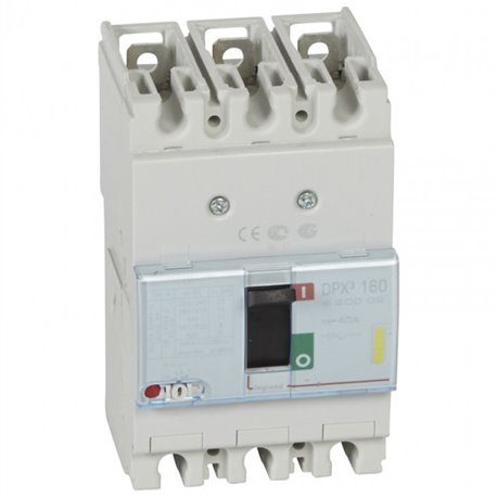 Legrand, 3 Pole, 40A, DPX³ 160 MCCB