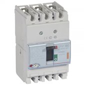 Legrand, 3 Pole, 160A, DPX³ 160 MCCB