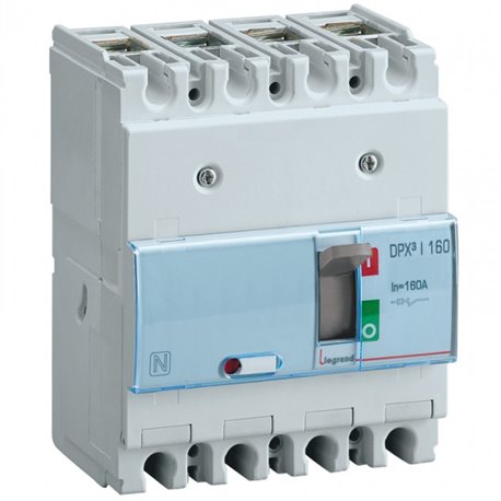 Legrand, 4 Pole, 160A, DPX³ 160 MCCB SD