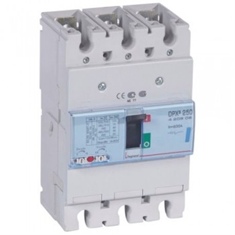 Legrand, 3 Pole, 200A, DPX³ 250 MCCB