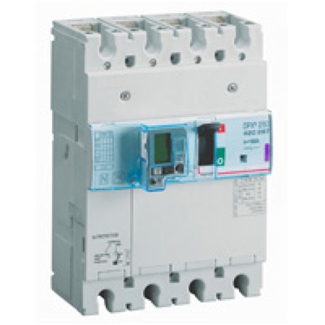 Legrand, 4 Pole, 160A, DPX³ 250 MCCB