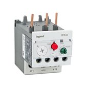 Legrand, 1.6-2.5A, Class 10 A, THERMAL OVERLOAD RELAY RTX³ 40 FOR CTX³ 22 and 40 CONTACTOR