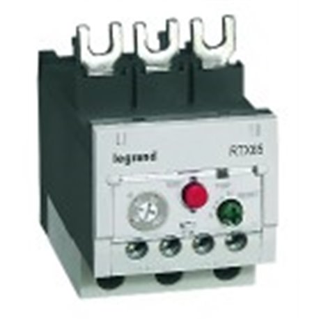 Legrand, 12-18A, Class 10 A, THERMAL OVERLOAD RELAY RTX³ 65 FOR CTX³ 65 CONTACTOR