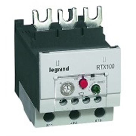 Legrand, 24-36A, Class 10 A, THERMAL OVERLOAD RELAY RTX³ 100 FOR CTX³ 100 CONTACTOR