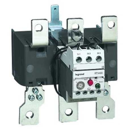 Legrand, 120-185A, 3 Pole, Class 10 A, THERMAL OVERLOAD RELAY RTX³ 400 FOR CTX³ 400 CONTACTOR