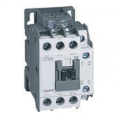 Legrand, 9A, 3 Pole, 24V DC with Screw Terminal CTX³ 22 CONTACTOR