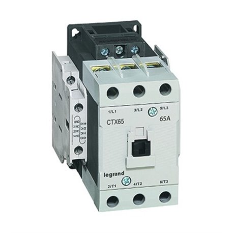 Legrand, 65A, 3 Pole, 24V AC with Screw Terminal CTX³ CONTACTOR