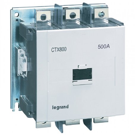 Legrand, 500A, 3 Pole, 200-240V AC/DC with Screw Terminal CTX³ 800 CONTACTOR