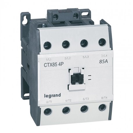 Legrand, 85A, 4 Pole, 230V AC with Screw Terminal CTX³ CONTACTOR