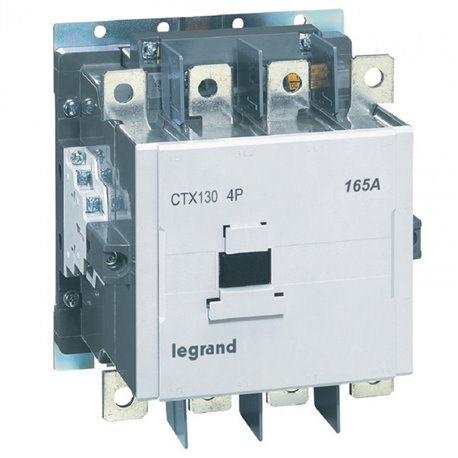 Legrand, 130A, 4 Pole, 100-240V AC/DC, CTX³ CONTACTOR