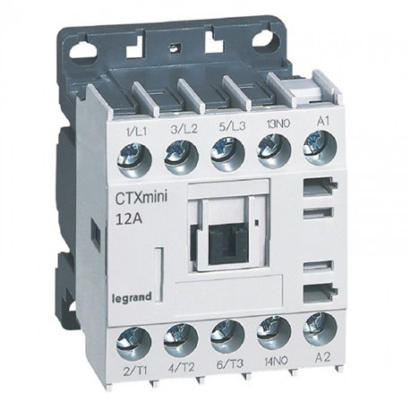 Legrand, 12A, 3 Pole, 415V AC with Screw Terminal CTX³ MINI CONTACTOR