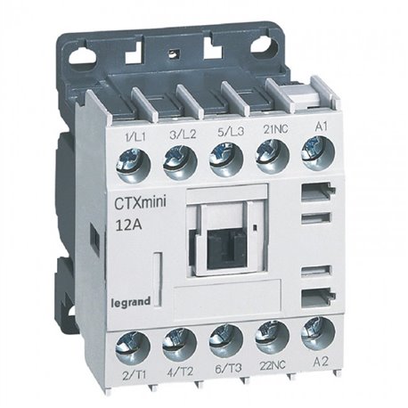 Legrand, 12A, 3 Pole, 230V AC with Screw Terminal CTX³ MINI CONTACTOR